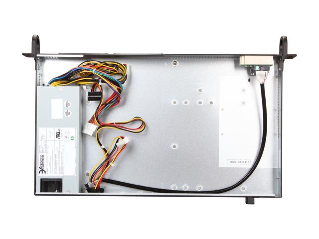 SUPERMICRO CSE-502L-200B Black 1U Rackmount Mini Server Chassis ...