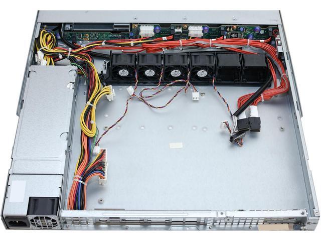 SUPERMICRO CSE-113MTQ-560CB Black 1U Rackmount Server Chassis 560W