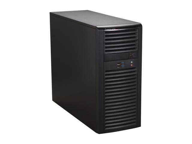 CSE-733I-500B Black Supermicro 500 Watt Mid Tower Super Chassis