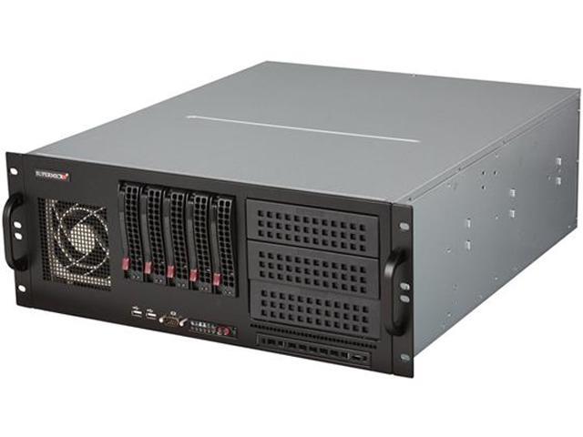 SUPERMICRO CSE-842TQ-865B Black 4U Rackmount Server Chassis