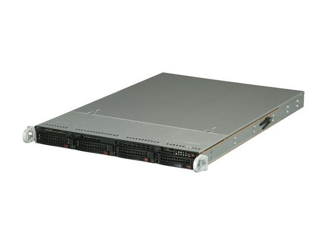 SUPERMICRO SuperChassis CSE-815TQ-563CB Black 1U Rackmount Server Case 560W