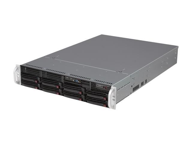 SUPERMICRO CSE-825TQ-563LPB Black 2U Rackmount Server Case