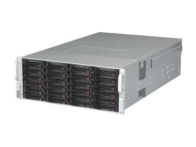 SUPERMICRO CSE-847E16-R1400LPB Black 4U Rackmount Server Case 1400W Redundant