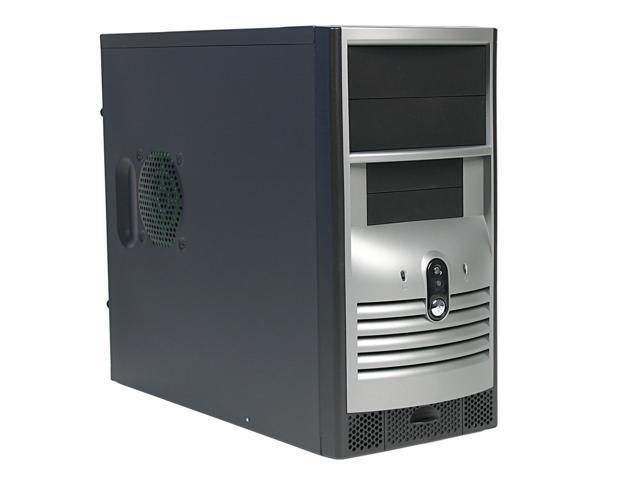 Foxconn 3GTW-02 Black/Grey Silver 0.7mm SGCC Micro ATX Mini Tower Computer Case 300W Power Supply