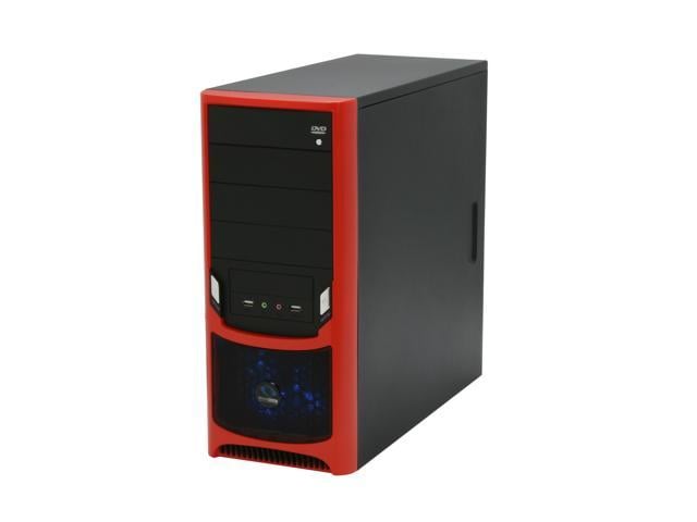 RAIDMAX Tornado ATX-238WR Black / Red Computer Case - Newegg.com