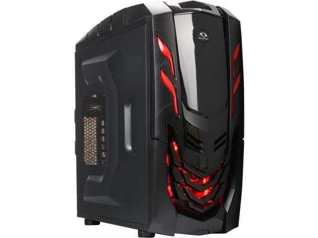 RAIDMAX Viper GX ATX-512WBR Black / Red Steel / Plastic ATX Mid Tower Computer Case