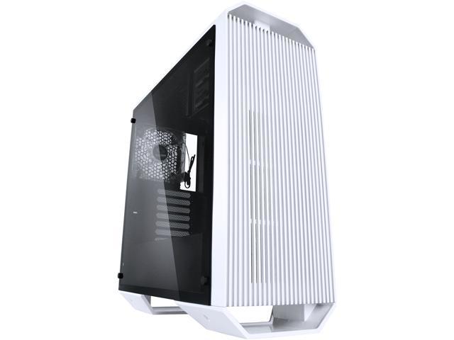 RAIDMAX Monster II SE ATX-A08TW White Plastic/Steel/Tempered Glass ATX Mid Tower Computer Case