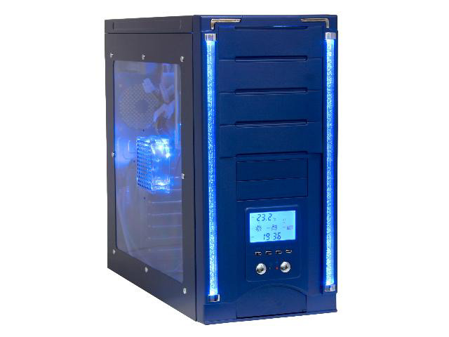 Broadway Com Corp 712-4HLW-B Blue Computer Case - Newegg.com