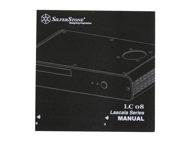 SILVERSTONE Black Lascala Series LC08B Nano-ITX Media Center / HTPC ...