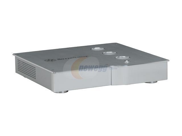SILVERSTONE Silver Aluminum / Steel C09S Mini-ITX Media Center / HTPC Case
