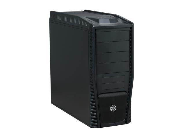 SILVERSTONE Precision Series PS05-B Black Steel ATX Mid Tower Tool-less Installation Design Computer Case