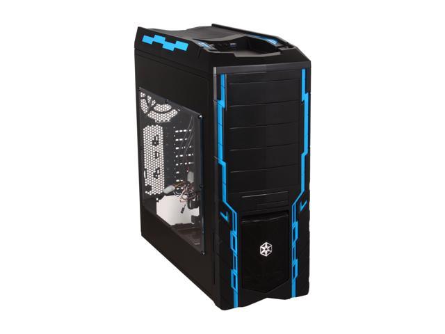 SilverStone Precision Series PS06B-W Black Plastic & mesh front panel and 0.7mm steel body ATX Mid Tower Computer Case