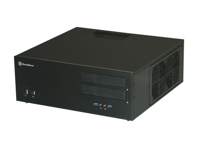 SILVERSTONE Black Grandia Series SST-GD08B ATX Media Center / HTPC