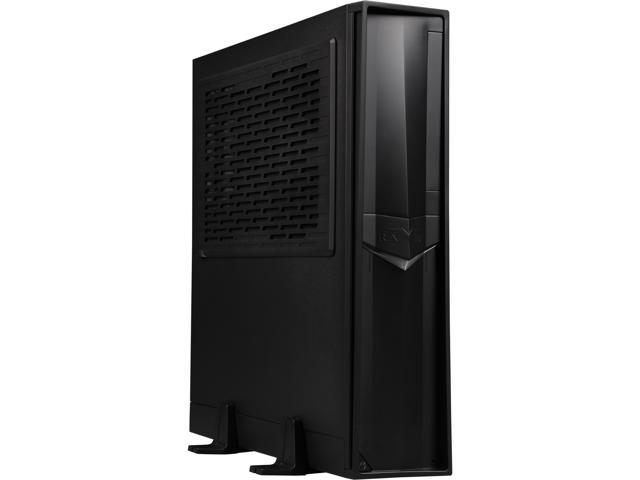 SilverStone RAVEN RVZ02B Black Reinforced plastic outer shell, steel body Mini-ITX Computer Case Compatible with SFX & SFX-L Power Supply