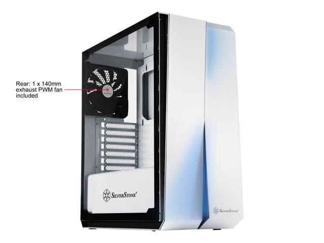 SilverStone Redline Series RL07 SST-RL07W-G White Computer