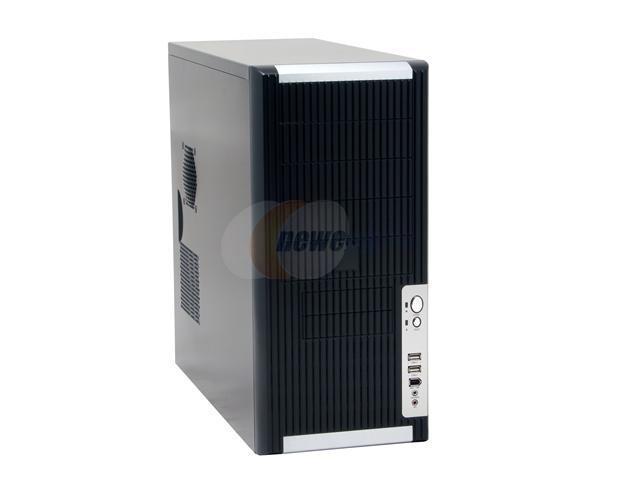 iStarUSA S8 Storm Series Black 0.8mm SECC/SGCC (chassis) Aluminum Front Panel ATX Mid Tower Computer Case