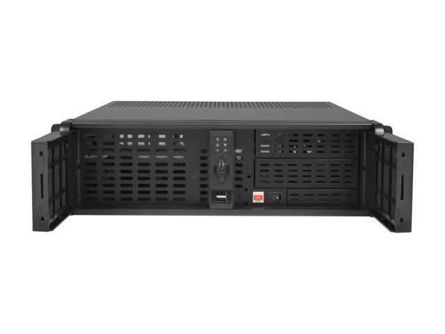 iStarUSA 3U Stylish Zinc-Coated Steel Rackmount Server Chassis