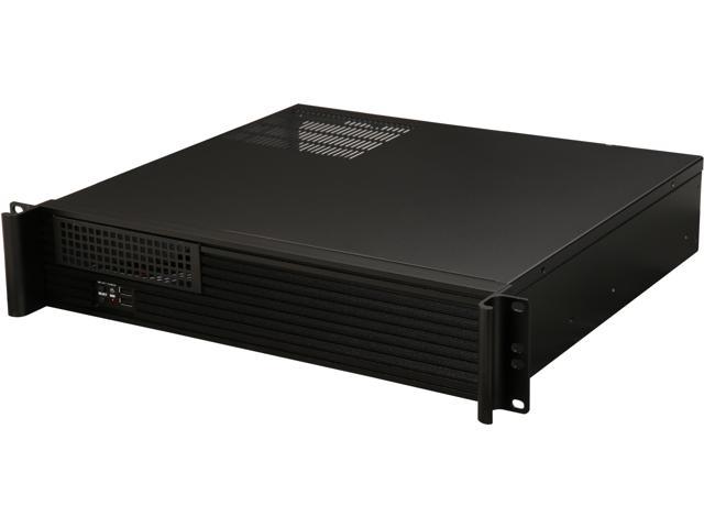 iStarUSA D-213-MATX-DT Black 2U Compact Server / Desktop Chassis - OEM