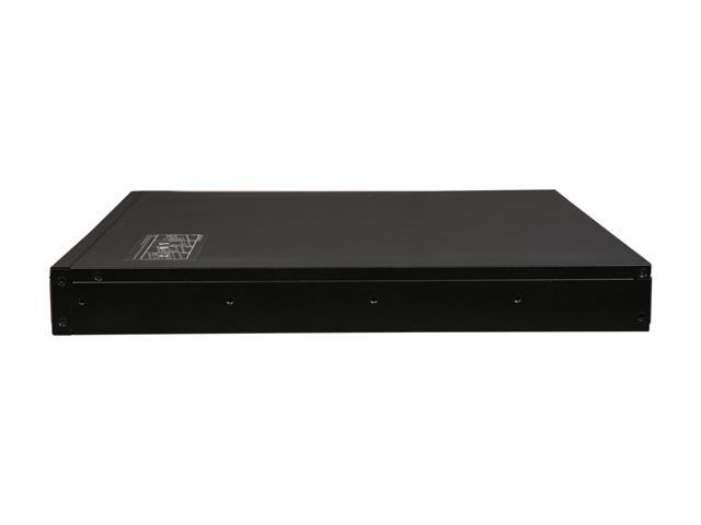 Open Box: iStarUSA M-140-ITX Black 1U Rackmount 4-Bay Trayless Storage ...