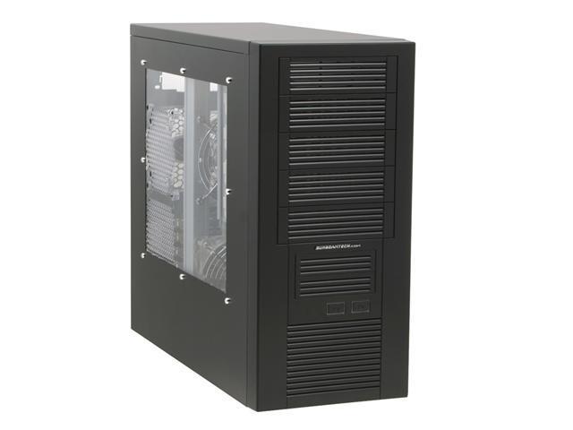 Sunbeam Freezing-Storm IC-FS-BK Black Steel ATX Mid Tower Computer Case