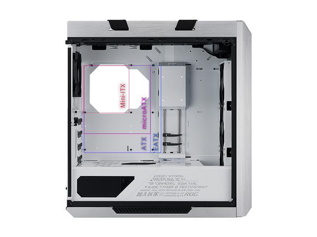 Asus Rog Strix Helios Gx601 White Edition Rgb Mid Tower Computer Case For Atx Eatx Motherboards 7037