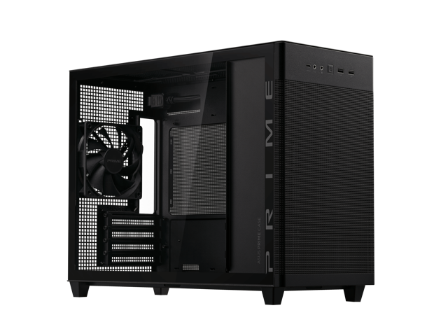 ASUS Prime AP201 Black MicroATX Tempered Glass Edition Supports ...