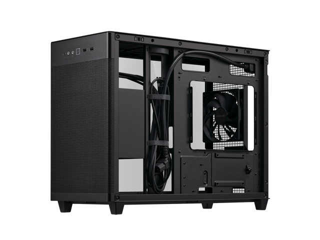 ASUS Prime AP201 Black MicroATX Tempered Glass Edition Supports ...