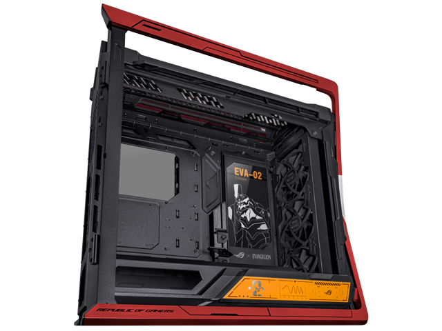  ASUS ROG Hyperion GR701 EATX Full-Tower Computer case with  Semi-Open Structure, Tool-Free Side Panels, Supports up to 2 x 420mm  radiators, Built-in Graphics Card Holder, 2X Front Panel Type-C :  Electronics