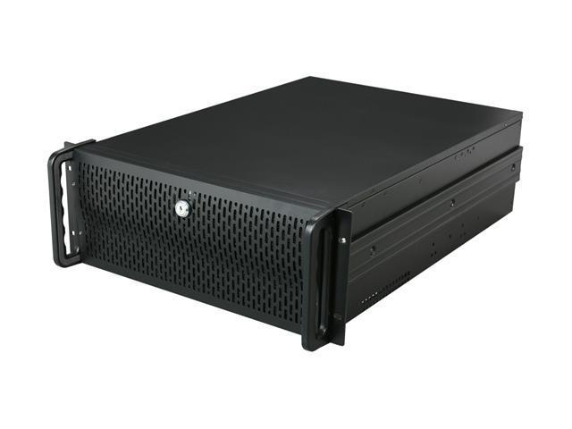 Athena Power RM-4U4090H12T Black Steel 4U Rackmount IPC Server Case