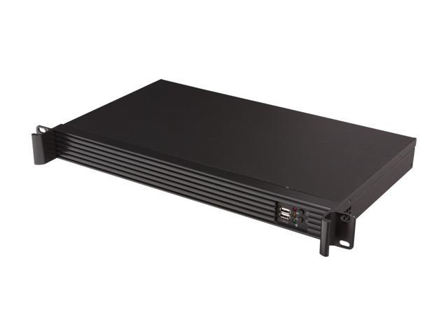 Athena Power RM-1U102ITX40 Black 1.2mm Steel 1U Rackmount Server Case 400W 80PLUS Bronze - OEM