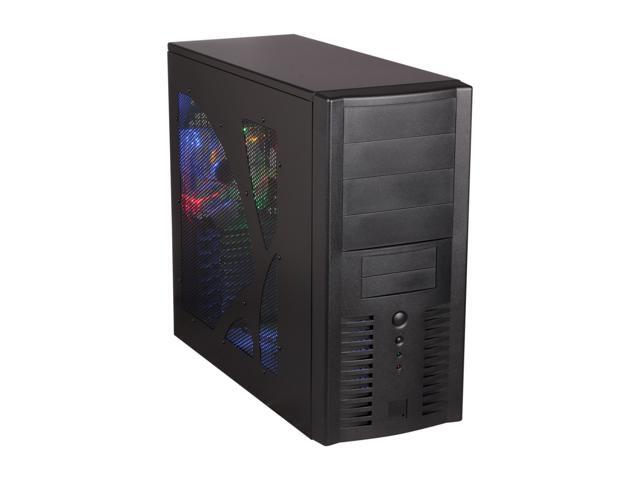 Athena Power CA-GSB01DA Black 0.8mm SECC Steel ATX Mid Tower Computer Case - OEM