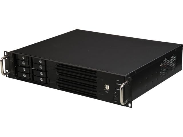 Open Box: Athena Power RM-2U200HBP2825 2U Rackmount Micro-ATX Server ...