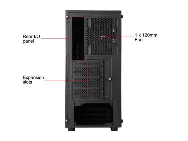 Sama S35-bk Black Dual Atx Mid Tower Computer Case - Newegg.com