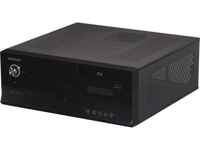 nMEDIAPC Black Aluminum / Acrylic / Steel HTPC 6000B ATX Media Center / HTPC Case