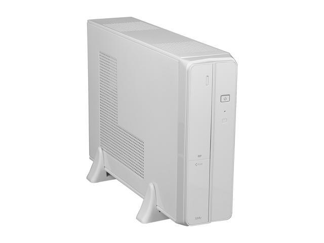 XION XON-720P mATX/ ITX Slim Desktop Case, USB 3.0, 5 in 1 Card-reader, 300W PSU, White_