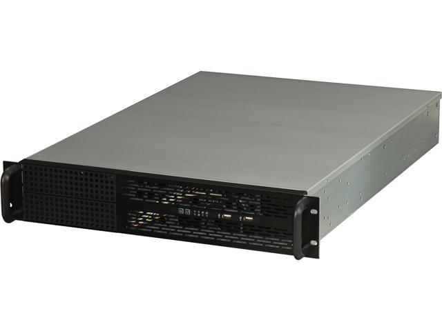 NORCO RPC-270 Black 2U Rackmount Server Case 2 External 5.25" Drive Bays