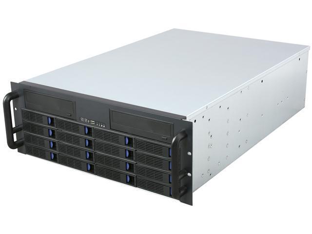 NORCO RPC-4216 4U Rackmount Server Case w/16 Hot-Swappable SATA/SAS Drive Bays - OEM