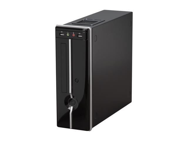 Winsis Wi-02 Black SGCC / ABS Mini-ITX Tower Computer Case 200W Power Supply