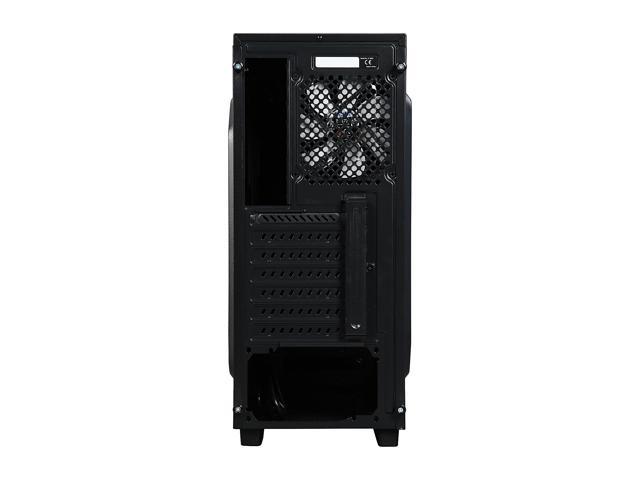 Black Zalman Z1 Neo ATX/M-ATX/M-ITX Tower USB 3.0 Computer Case with Transparent Side Panel