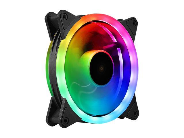 Bgears B-Draco5907-RGB Black Computer Case With 3 X 120mm ARGB Fan ...