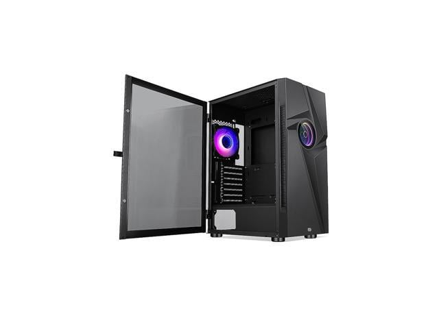 Bgears Vortex B-Vortex-RGB Black Middle Tower ATX Computer Case ...