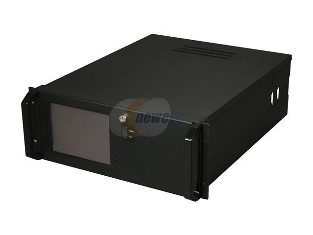 Habey RPC-919T Steel 4U Rackmount Server Chassis with Built-in 8.4" LCD Touch Screen 3 External 5.25" Drive Bays