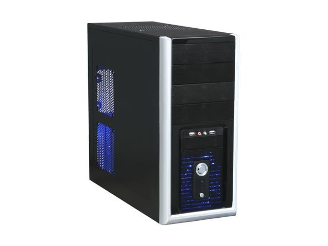 Pixxo CG-2C62 Black / Sliver Computer Case - Newegg.com