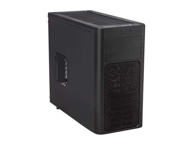 Fractal Design Arc Mini Black High Performance PC Computer Case w/ USB 3.0 and 3 Fractal Design Silent Fans