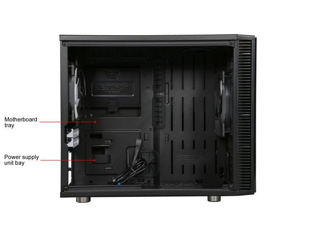 Fractal Design Define Nano S Black Silent Mini ITX Mini Tower Computer ...