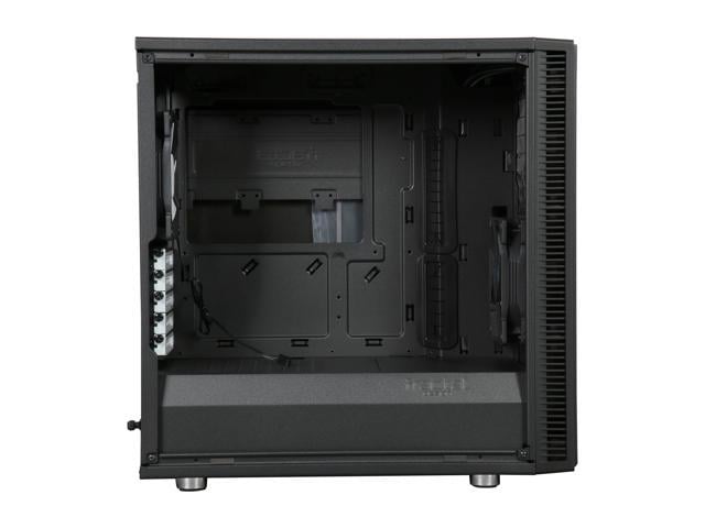 Fractal Design Define Mini C Black Silent Compact Micro Atx Mini Tower Computer Case Newegg Com