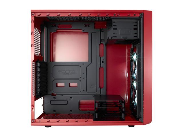 Gabinete ATX - Fractal Design Focus G - Mystic Red (c/ acrílico