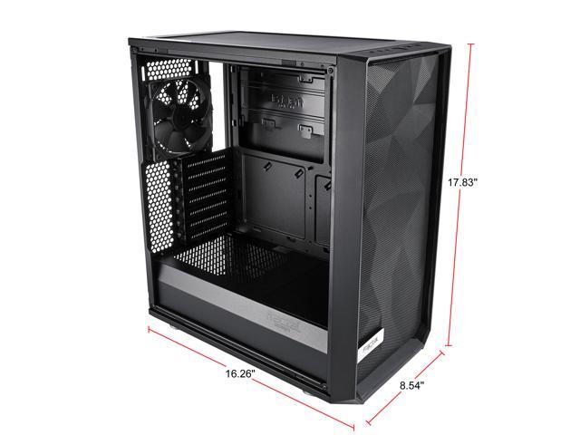 Fractal Design Meshify C Black ATX Mid Tower Computer Case - Newegg.com