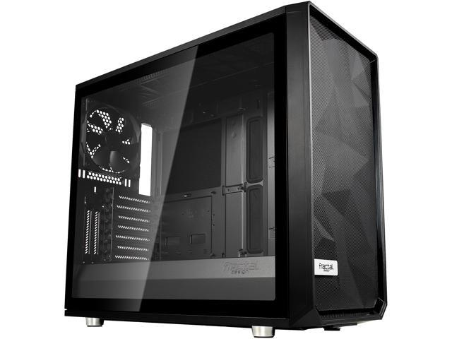 Fractal Design Meshify S2 Black ATX Modular High-Airflow Tempered Glass Window Mid Tower Computer Case