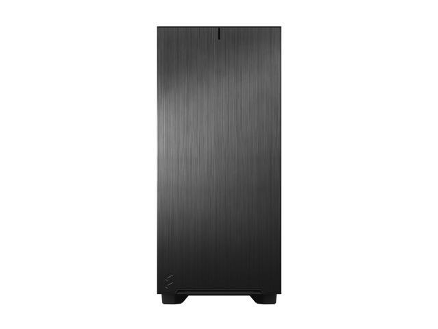 Fractal Design Define 7 Compact Black Brushed Aluminum Steel Atx Compact Silent Dark Tinted Tempered Glass Window Mid Tower Computer Case Newegg Com